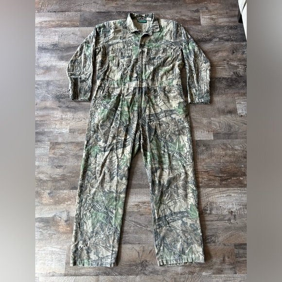Vintage Gander Mountain Realtree Camo Coveralls - Picture 1 of 2